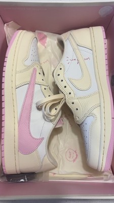 Travis Scott x Nike Jordan Air Jordan 1 Low OG SP  Shy Pink Men's Size 10 NWT