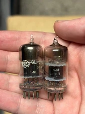 1950–1951 GE Ken-Rad 5751 Owensboro First-Year Matched Pair RCA Heritage NOS+