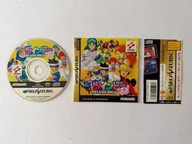 Sega Saturn Detana TwinBee Yahho! w/Spine SS Shooter Shmup Game Japan
