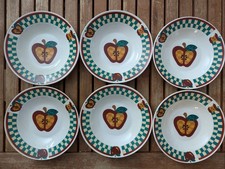 Tabletops Unlimited Set of 6 A is for Apple P...