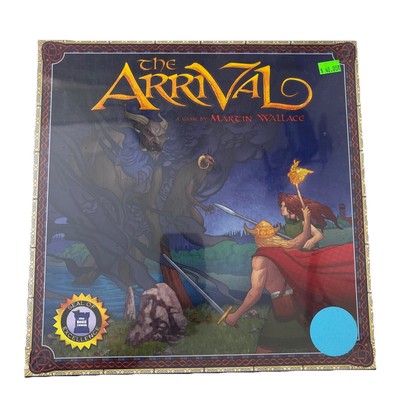 THE ARRIVAL BOARD GAME by Martin Wallace English 2018 Cryptozoic NIS NEW SEALED