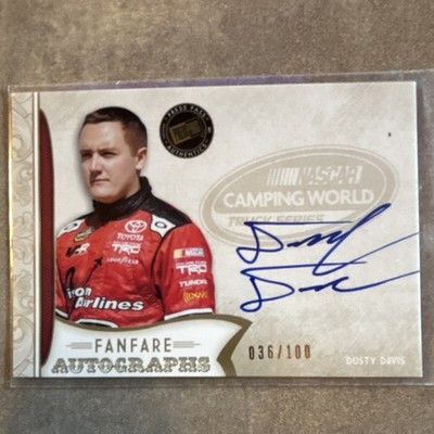 Press Pass 2011 Fanfare Dusty Davis Fanfare Autographs Auto FA-DD 36/100