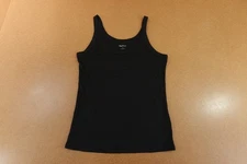 Gap Body Womens Size Small Black Rib Knit Scoop Neck Pullover Tank Top New