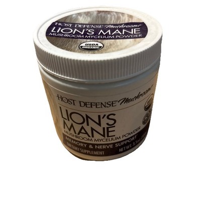 Host Defense Lion's Mane Mushroom Mycelium Powder Mental Clarity 04/2026