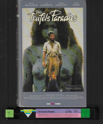 VPS Video Hartbox  Jürgen Prochnow   Des Teufels Paradies   VHS Rarität