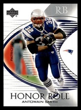 Antowain Smith 2003 Upper Deck Honor Roll #61 New England Patriots