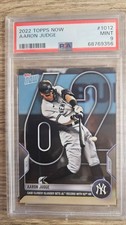 2022 Topps Now AARON JUDGE “62” #1012 PSA 9