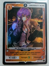 University Numi PL8 (Holo) 055/190, 1st Edition, Rising Stars, VCard