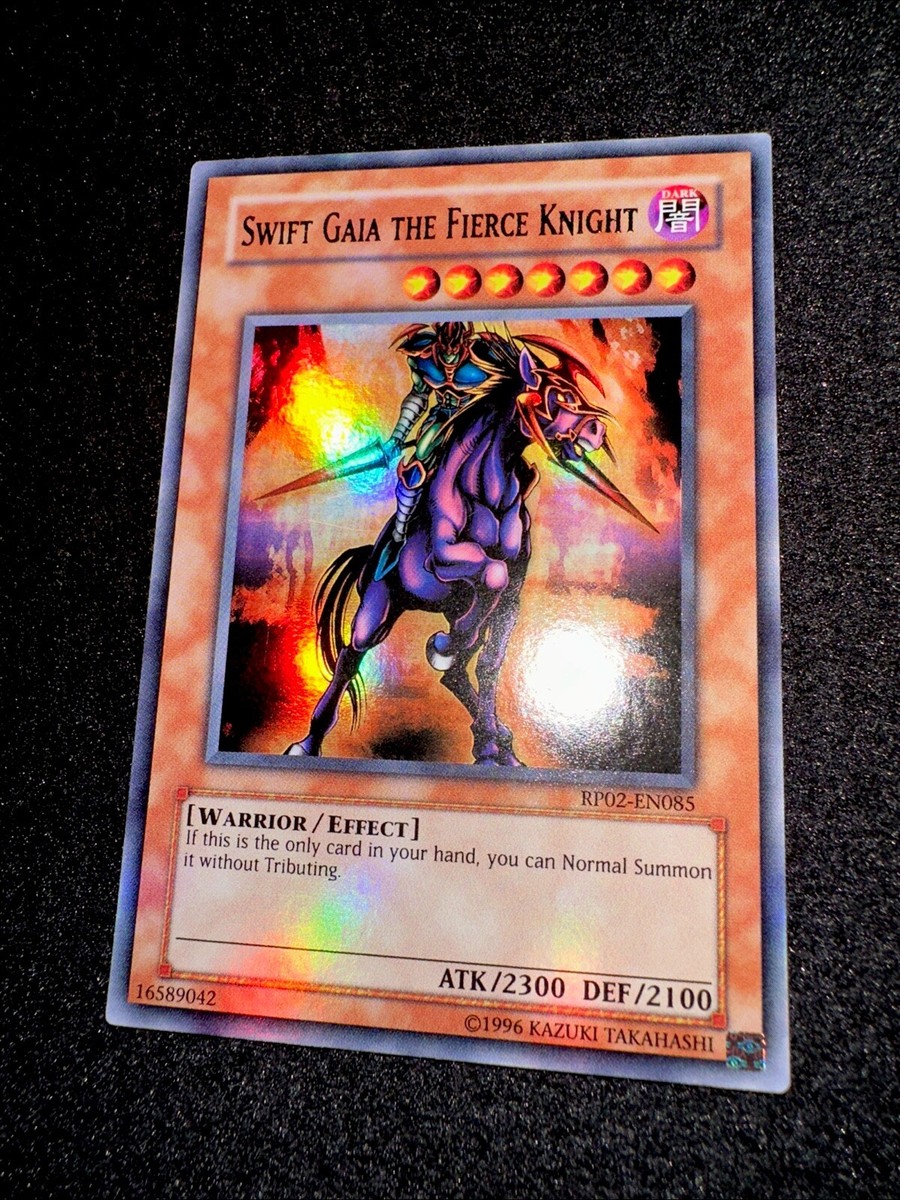 🔥YUGIOH • SWIFT GAIA THE FIERCE KNIGHT • ULTRA RARE • RP02-EN085
