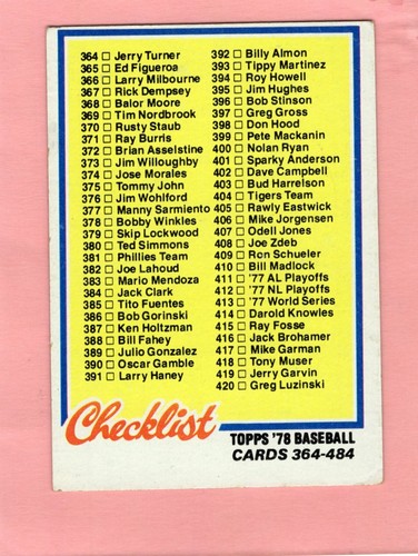 Topps Baseball 1974 1976 SSPC 1977 1978 1979 1980er HOF AVG EX + 15% off 4 cards - Bild 65 von 96