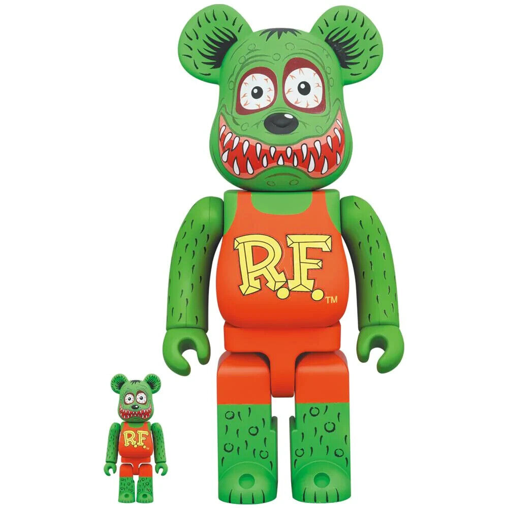 BearBrick BE@RBRICK Rat Fink 100% & 400% | eBay BearBrick BE@RBRICK Rat Fink 100% & 400% | eBay