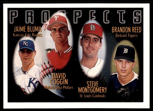 1996 Topps Jaime Bluma/Dave Coggin/Steve Montgomery/Brandon Reed ...