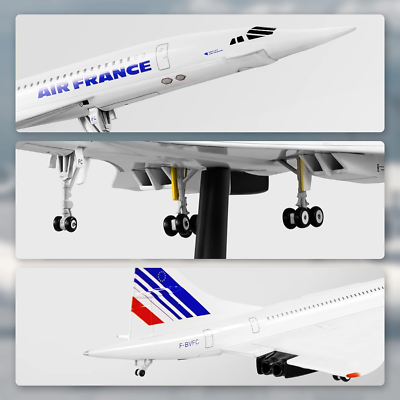 1:200 Scale Concorde Plane Model Airplane Air France Plane F-BVFB
