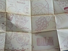 4 Iron On Transfer Patterns DOLL Kangaroo Duck Bunny CLOTHES PIN BAG Embroidery