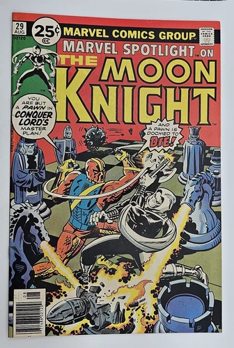 MARVEL SPOTLIGHT#29, Marvel 1976, 2nd Solo MOON KNIGHT!