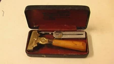 Schick Razor Vintage Eversharp Case & Blade Injector