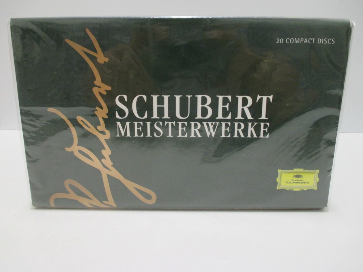 SCHUBERT MEISTERWERKE 20CDセット SCHUBERT MEISTERWERKE 20CDセット Meisterwerke Franz Schubert