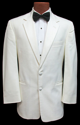 ivory dinner jacket wedding