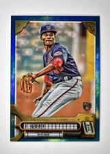 2022 Gypsy Queen Base Chrome Indigo #164 Josiah Gray /150 - Washington Nationals