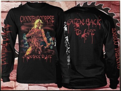 CANNIBAL CORPSE - Eaten Back To Life LS NEW, Old School Death Metal, IMMOLATION 