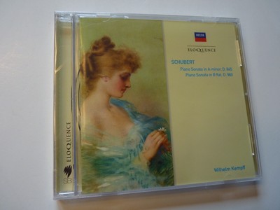 Schubert: Piano Sonatas 16 & 21 - Wilhelm Kempff SEALED Decca Eloquence 476 9913