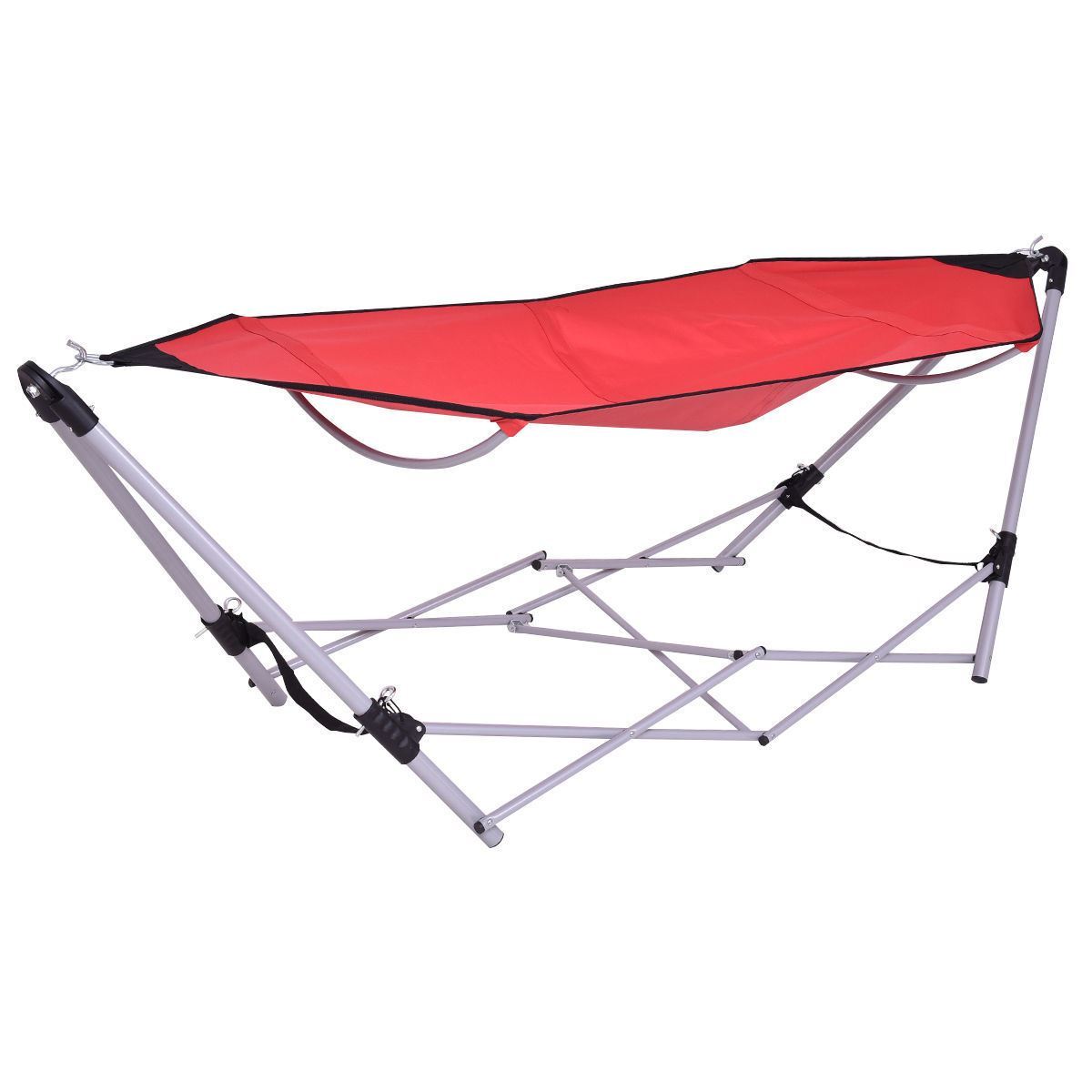 portable folding steel frame hammock