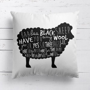black sheep pillow