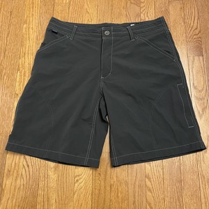Menâs Grey Kuhl Nylon Spandex Shorts 36