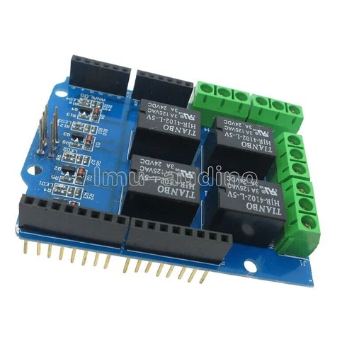 5V Four Channel Relay Shield 4-Channel Relay Shield Module For Arduino