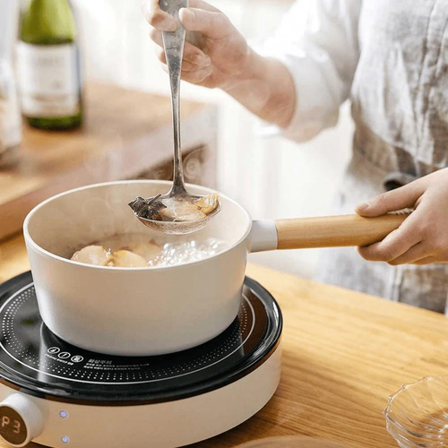 Caja Abierta, NEOFLAM FIKA Cacerola Antiadherente 1.7QT con Tapa, Olla de Inducción - Imagen 5 de 9