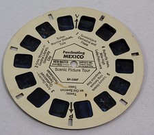 Fascinating Mexico Pictur Tour   View Master Reel Viewmaster Rare Vintage