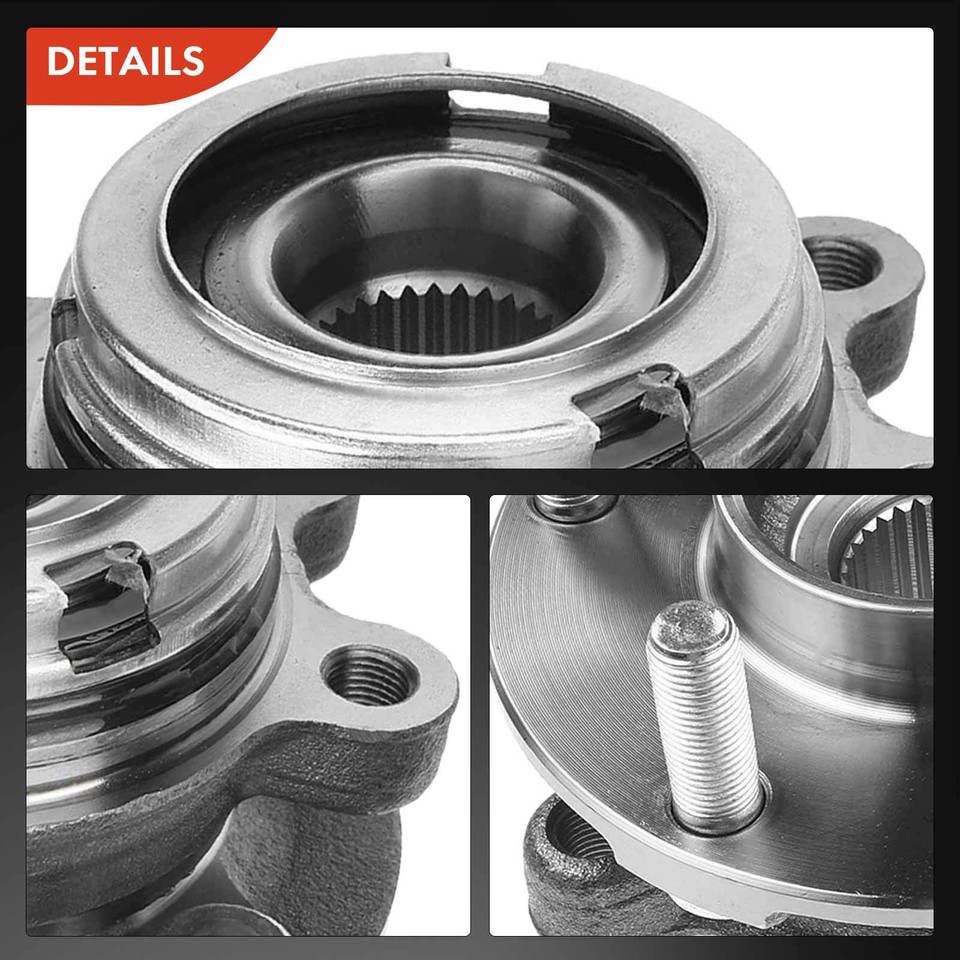2x Wheel Hub Bearing Assembly Front For Nissan Altima 2007 2018 Maxima 