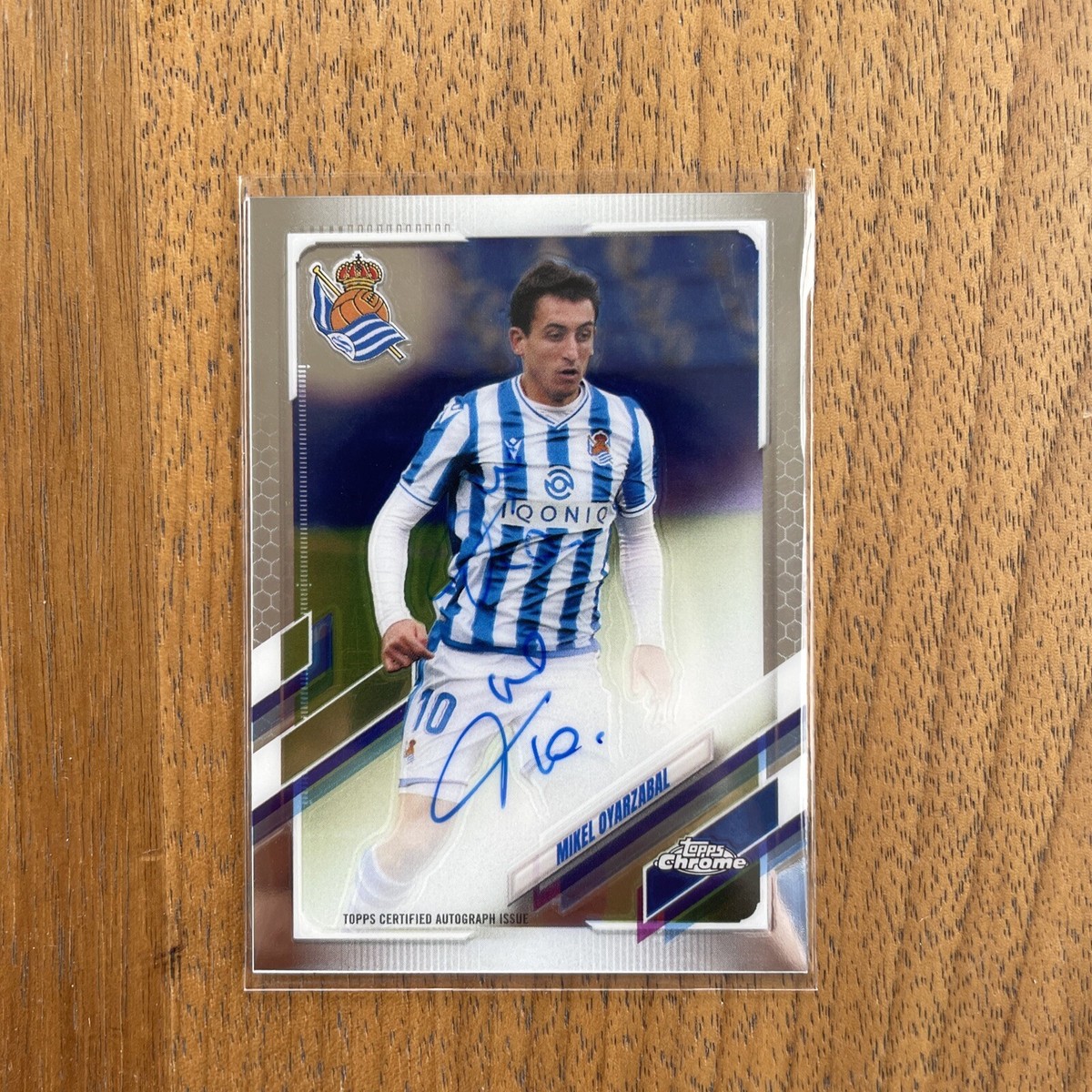 2020-21 Topps Chrome Real Sociedad Alexander Isak Auto /44