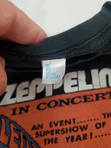 Led Zeppelin Tampa May 5 T Shirt Mens 2XL Black Short Sleeve Reprint - Picture 3 of 7