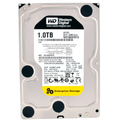 Western Digital Black 1TB Re 4 WD1003FBYX Sata II 64MB 7200U/min 3,5'' Zoll