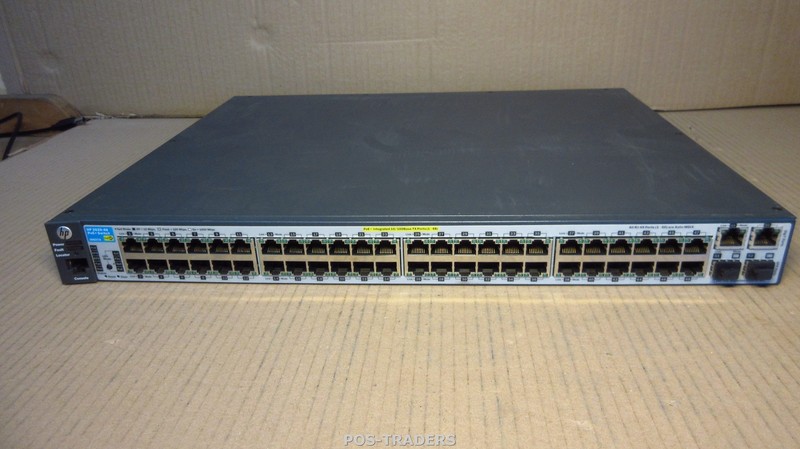 HP J9627A ProCurve 2620-48-PoE+ Managed 48-Port PoE 10/100 Switch - NO RACK EARS
