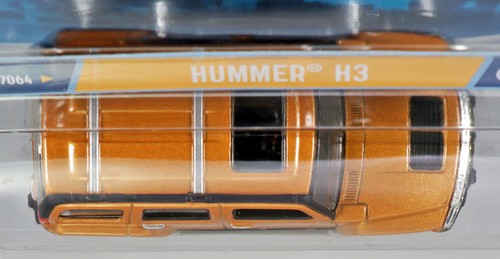 Hot Wheels Hummer H3 Dropstars Series - G7064 NRFP 2004 Gold 1:50 - Picture 3 of 4