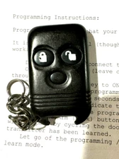 FORD OEM GOH-3BFM2497 REMOTE FOB KEY LESS ENTRY KEYFOB 3-BUTTON ALARM CAR START