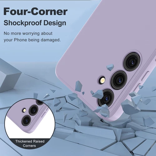 Für Samsung Galaxy S24 Ultra Plus Flüssig Silikon Hülle Robust Stoßfest Cover - Bild 34 von 45