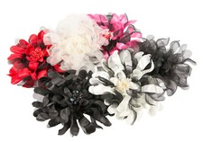 Organza Flower Fascinators Hat Making DIY Craft Millinery Many Colors AU Seller