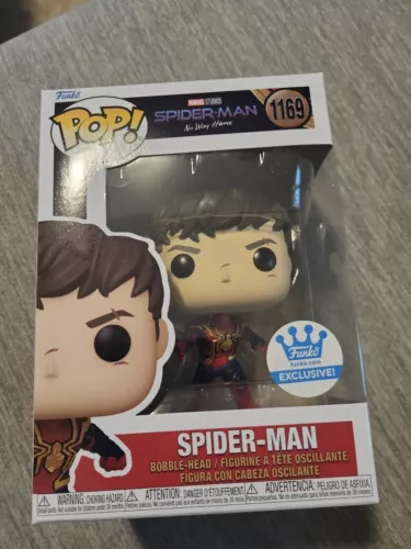 Funko Pop Spider-Man Unmasked No Way Home Marvel Funko Shop Exclusive 1169