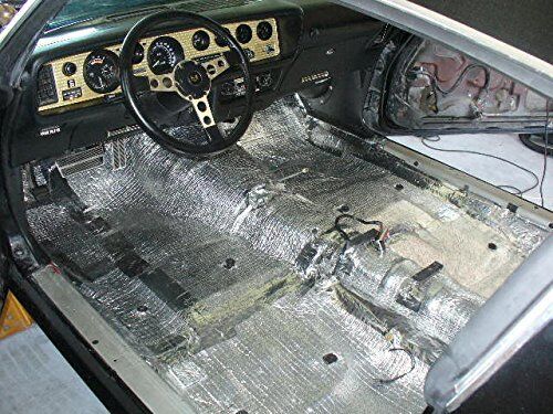 80 sqft Vehicle Car Insulation Heat Sound Deadener Thermal Automotive 1/4 foam Norma krajowa
