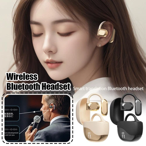 Wireless Translator Earbuds 144 Languages Not In-ear Smart Bluetooth Headset HOT - Bild 9 von 9