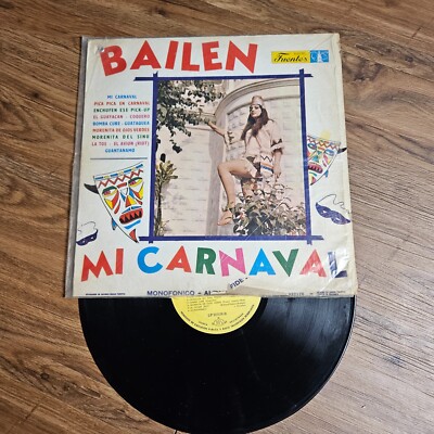 Various   Bailen Mi Carnaval Discos Fuentes L.P. 337176 Latin VG VG/VG