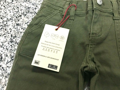L.E.I. Chelsea Low Rise Jeans with Stretch Waistband Children Sz 7 New w Tags - Picture 6 of 12