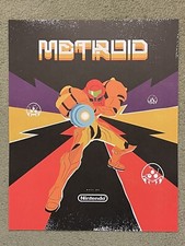 Metroid Samus Nes Nintendo Video Game Art Print Poster Mondo Jason Johnson