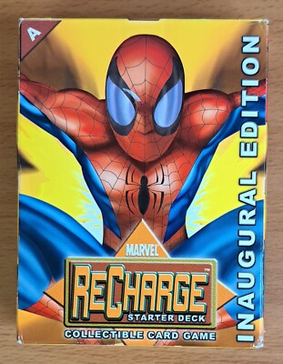 Marvel Recharge Collectible Card Game Starter Deck A - Inaugural Edition