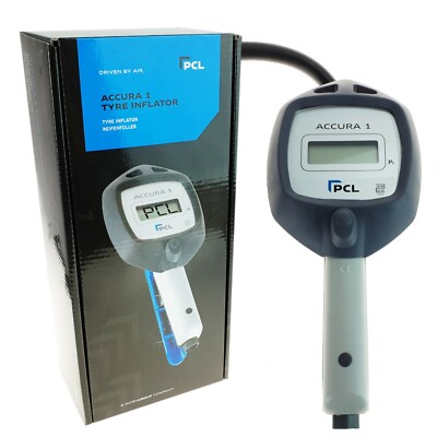 PCL Handreifenfüllmesser Digital Manometer Accura 1,8m 15 Bar Made in England