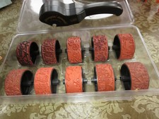 10- Stampin' Up Around 1 inch Border Wheels/ Rollers  Roller Tool