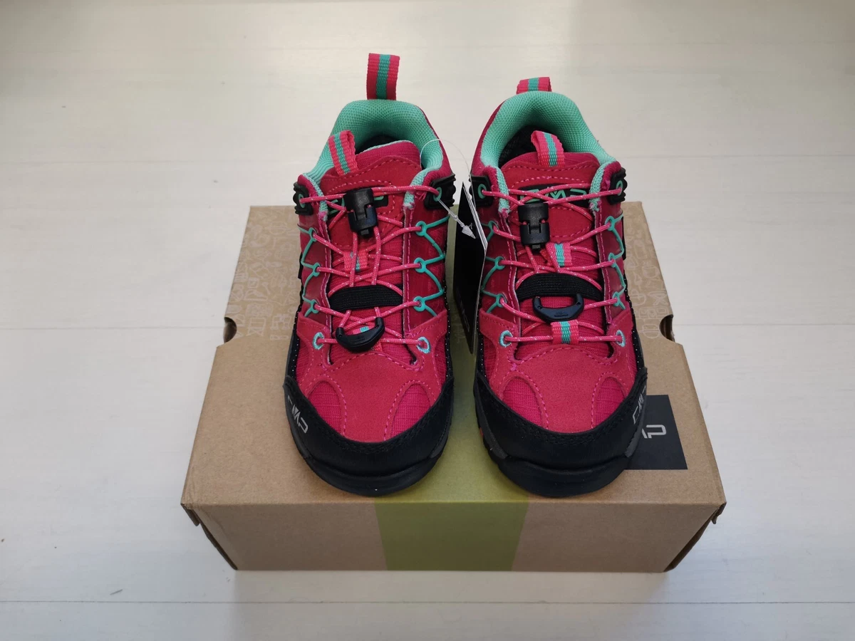 CMP Campagnolo Shoes Girl Kids Rigel Low Trekking Shoes Wp Fuchsia Id 3Q54554